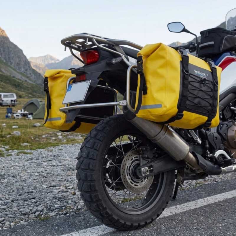 Vattentäta motorcykelväskor — Svetsad PVC, 40–80L | OEM