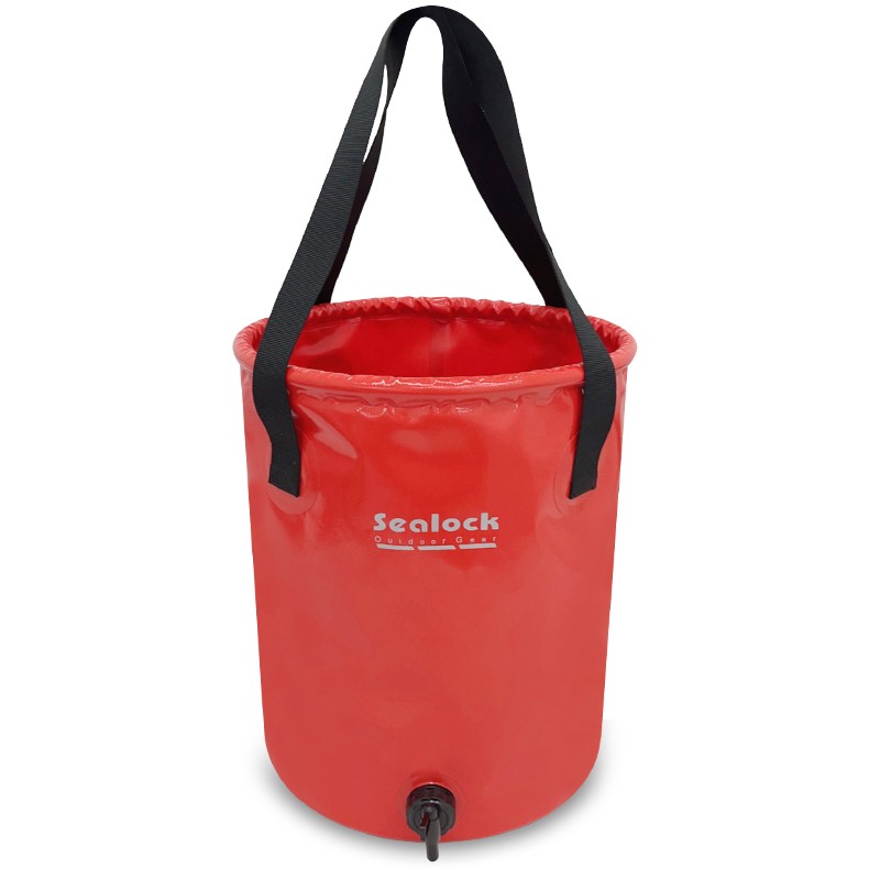 Hopfällbar hink med handtag